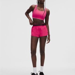Lululemon Athletica Pink Athletic Shorts